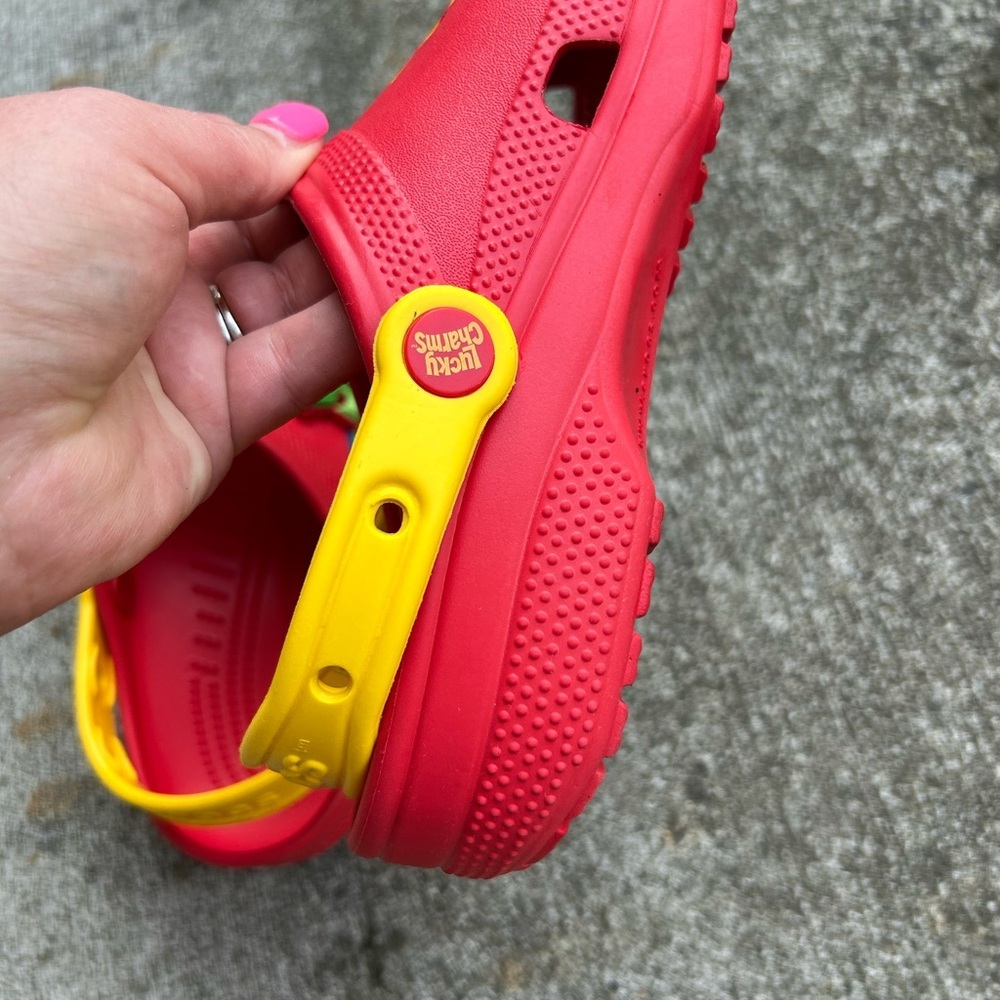 Crocs Lucky Charms collab W8/M6 ADORABLE - Picture 6 of 8